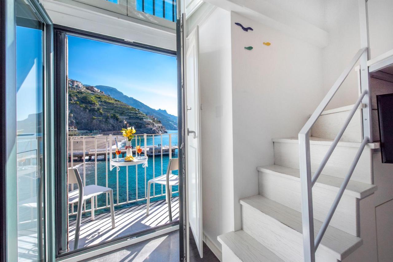 Il Nido Del Gabbiano Minori Exterior foto