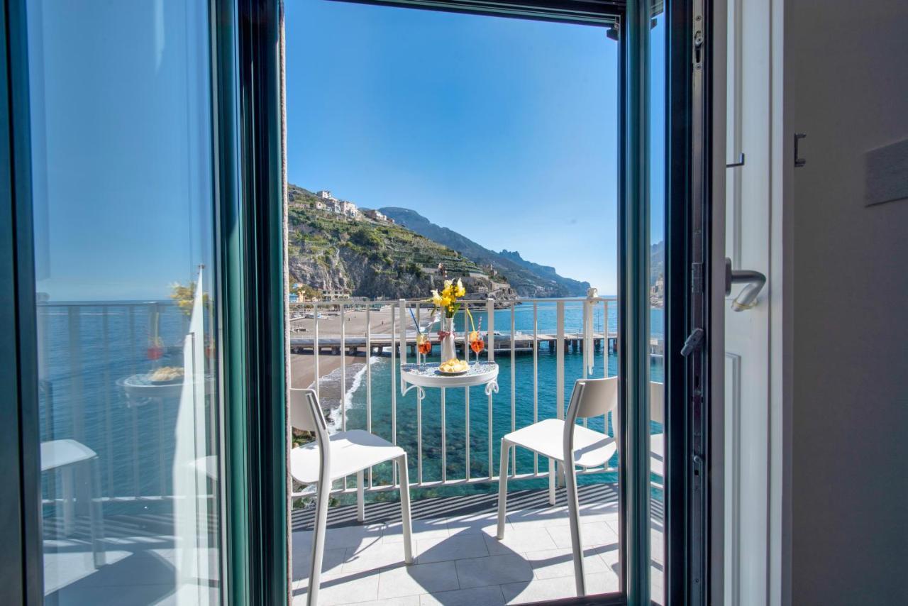 Il Nido Del Gabbiano Minori Exterior foto